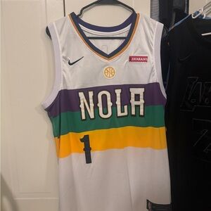 Nike NOLA Zion Williamson New Orleans Pelicans Stitched